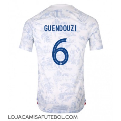 Camisa de Futebol França Matteo Guendouzi #6 Equipamento Secundário Mundo 2022 Manga Curta
